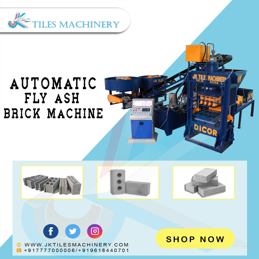 4 Brick Fly Ash Brick Making Machine